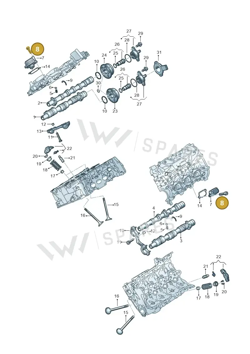 N10599502 — Audi A5 Limo 2.0 (2024-) diagram 849109180, position 8