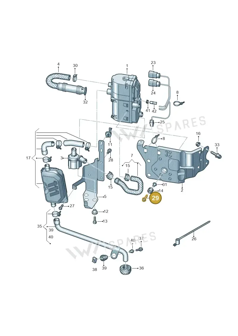 N10607601 — Audi Q5 (2016-2020) diagram 896261000, position 29