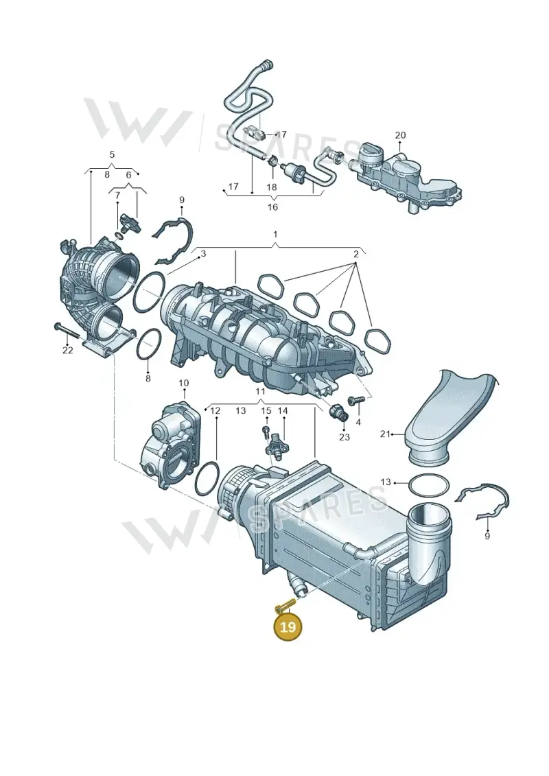N10626102 — Audi A3 Sportback (2019-2021) diagram 596133570, position 19