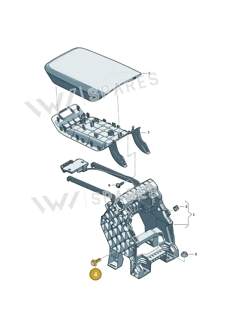 N10642101 — Audi A5 Limo 2.0 (2024-) diagram 8wk863600, position 4