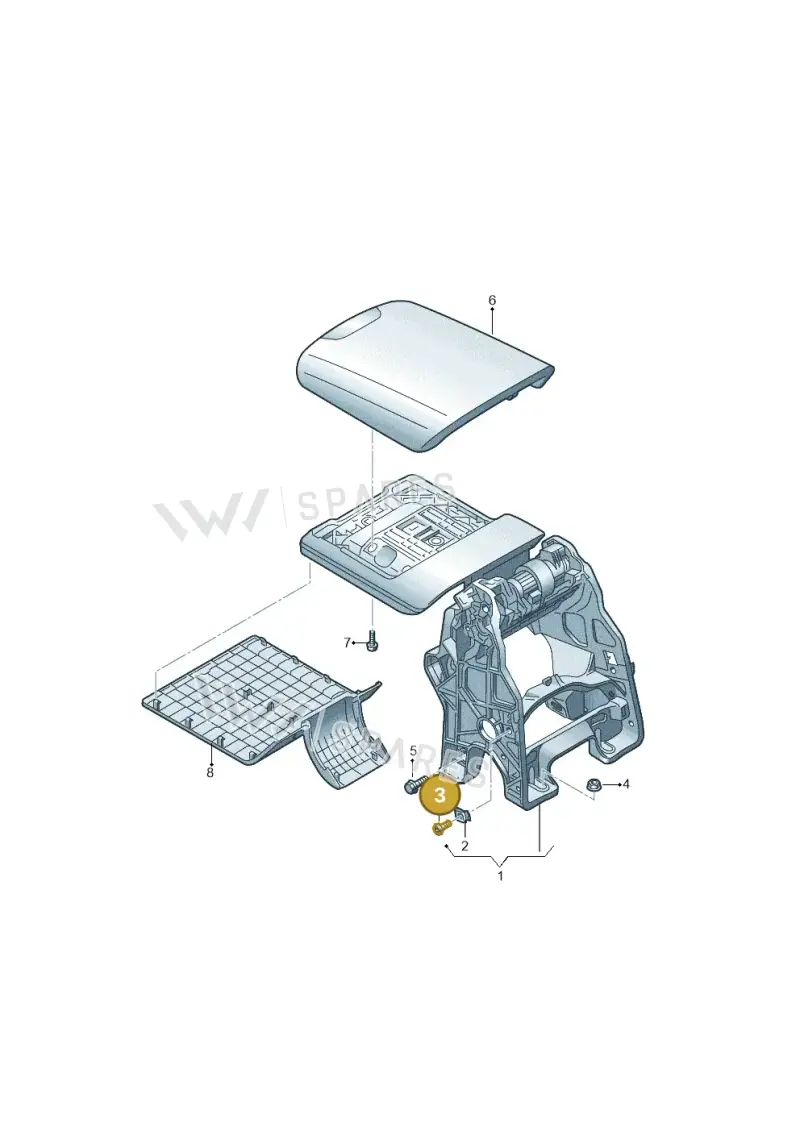 N10651801 — Audi RS6 Avant (2019-) diagram 435863600, position 3