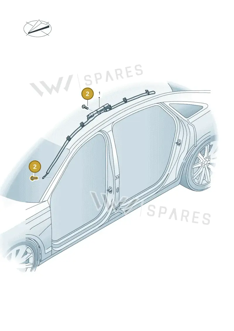 N10651801 — Audi RS6 Avant (2019-) diagram 435880400, position 2