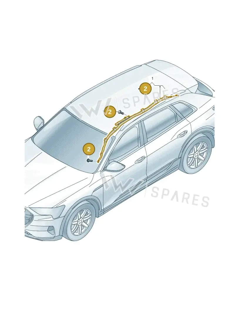 N10651801 — Audi Q8 e-tron (2018-2020) diagram 586880400, position 2