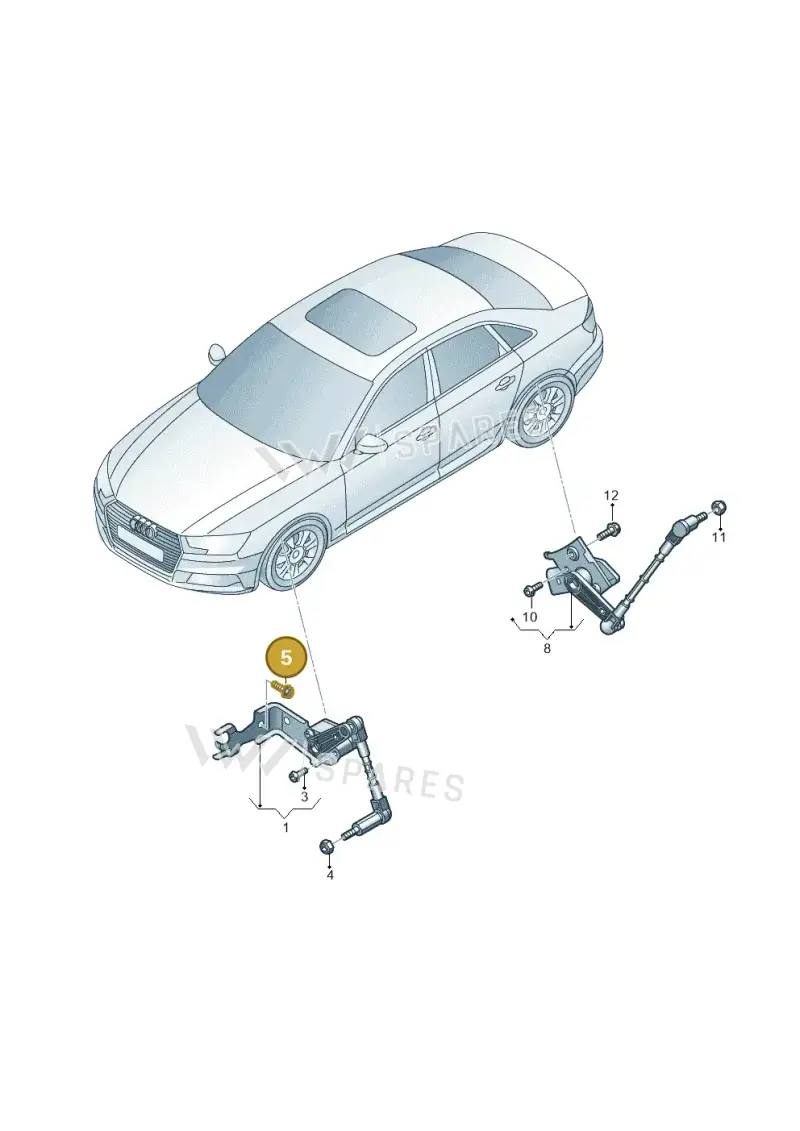 N10651801 — Audi RS e-tron GT (2020-2020) diagram 849941250, position 5