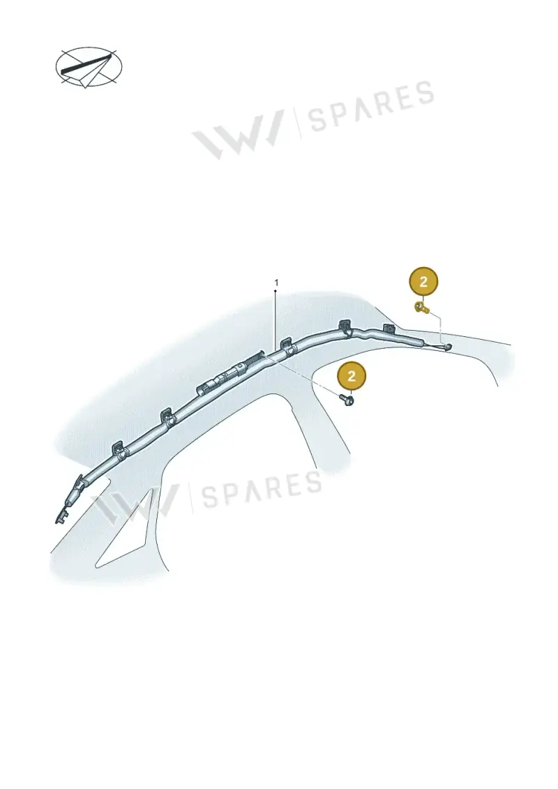 N10651801 — Audi A5 Limo 2.0 (2024-) diagram 597880040, position 2