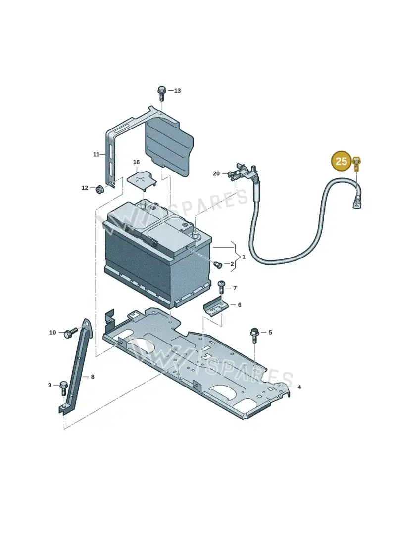 N10653501 — Audi Q6 e-tron (2023-) diagram f5s915000, position 25