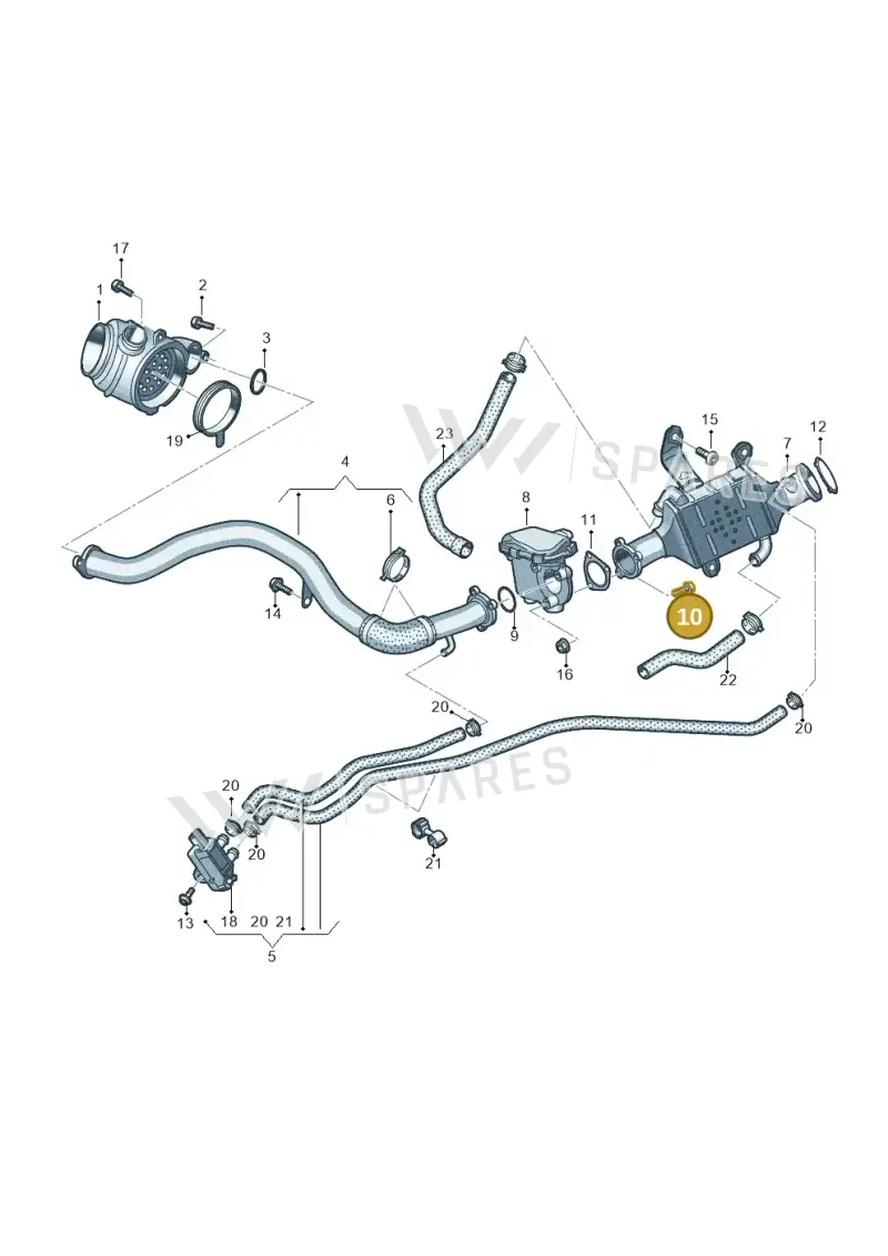 N10655402 — Audi Q8 Quattro 3,0 (2018-) diagram 897131450, position 10