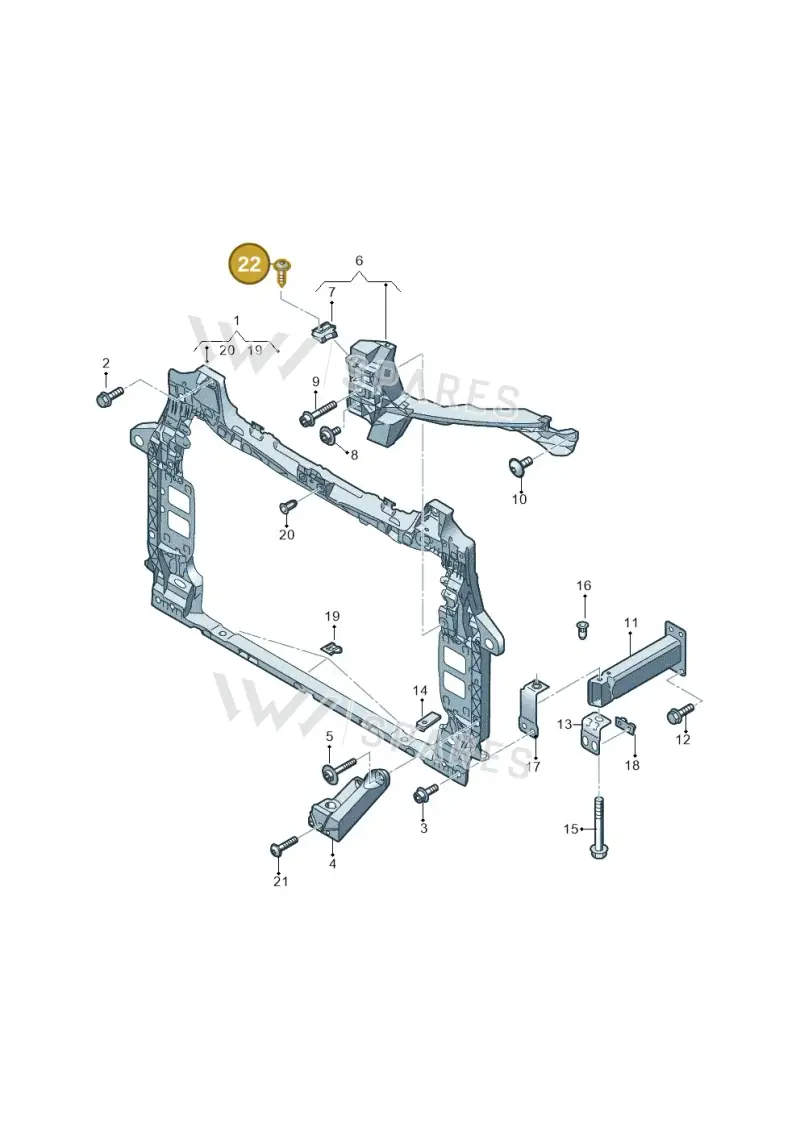 N10656902 — Audi RS Q8 Quattro (2019-) diagram 429805500, position 22