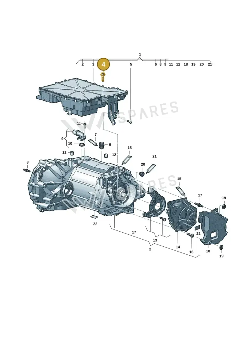 N10673001 — Audi Q4 Sportback (2021-2022) diagram 89a901500, position 4
