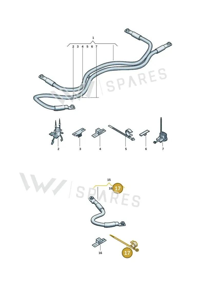 N10677601 — Audi A5 Limo 2.0 (2024-) diagram 8wk972010, position 17