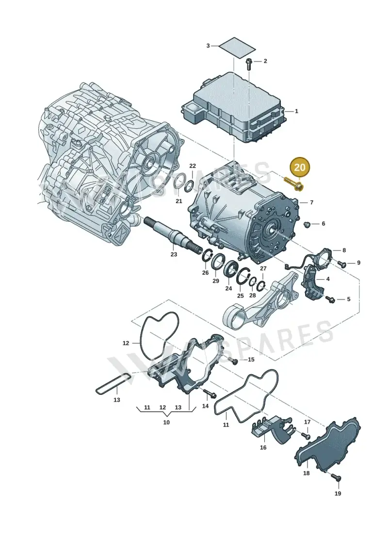 N10687201 — Audi RS e-tron GT (2020-2020) diagram 4j1901901, position 20