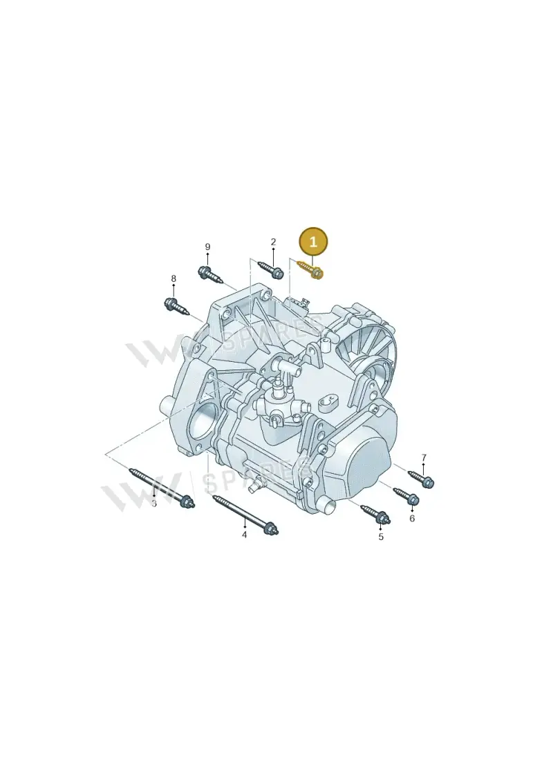N10690801 — Audi A1 sportback 1.0 (2018-) diagram 592300060, position 1