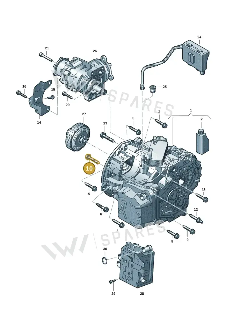 N10692401 — Audi Q3 quattro (2018-2019) diagram 597300056, position 10