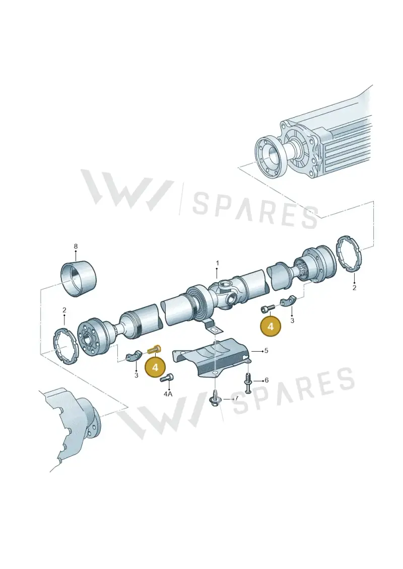 N10698301 — Audi R8 qu. 5.2 (2012-2015) diagram 249521100, position 4