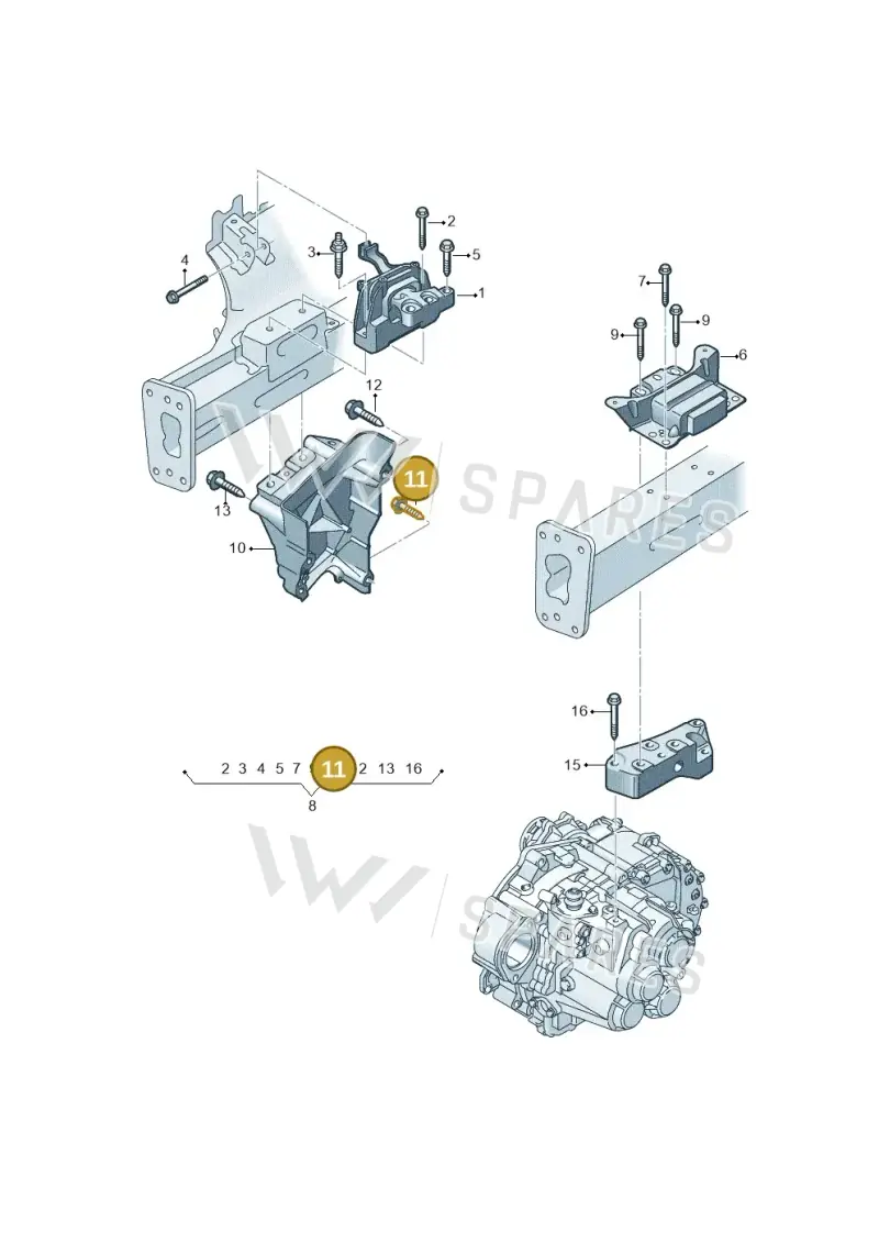 N10699501 — Audi Q3 quattro (2018-2019) diagram 597199200, position 11