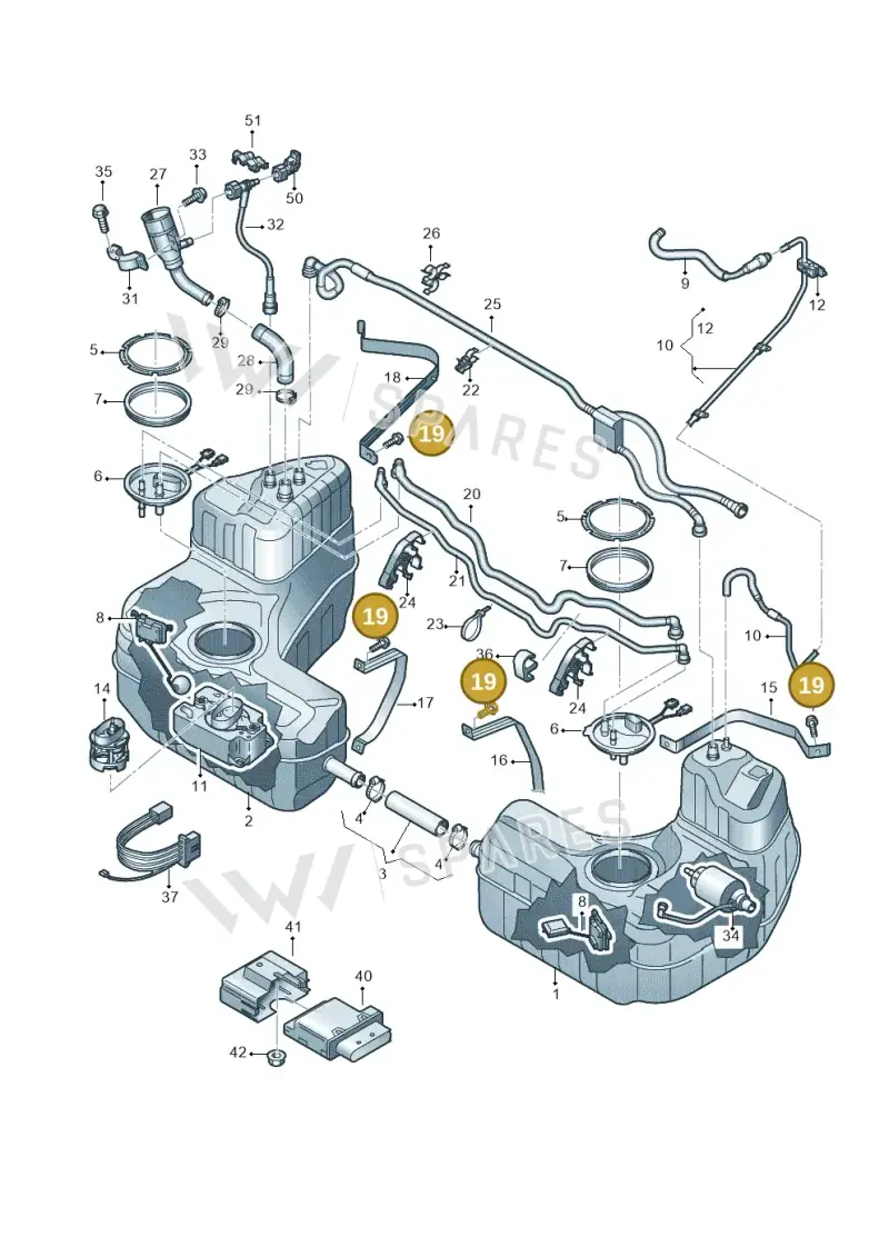 N10704601 — Audi R8 Spyder (2015-2024) diagram 872201100, position 19