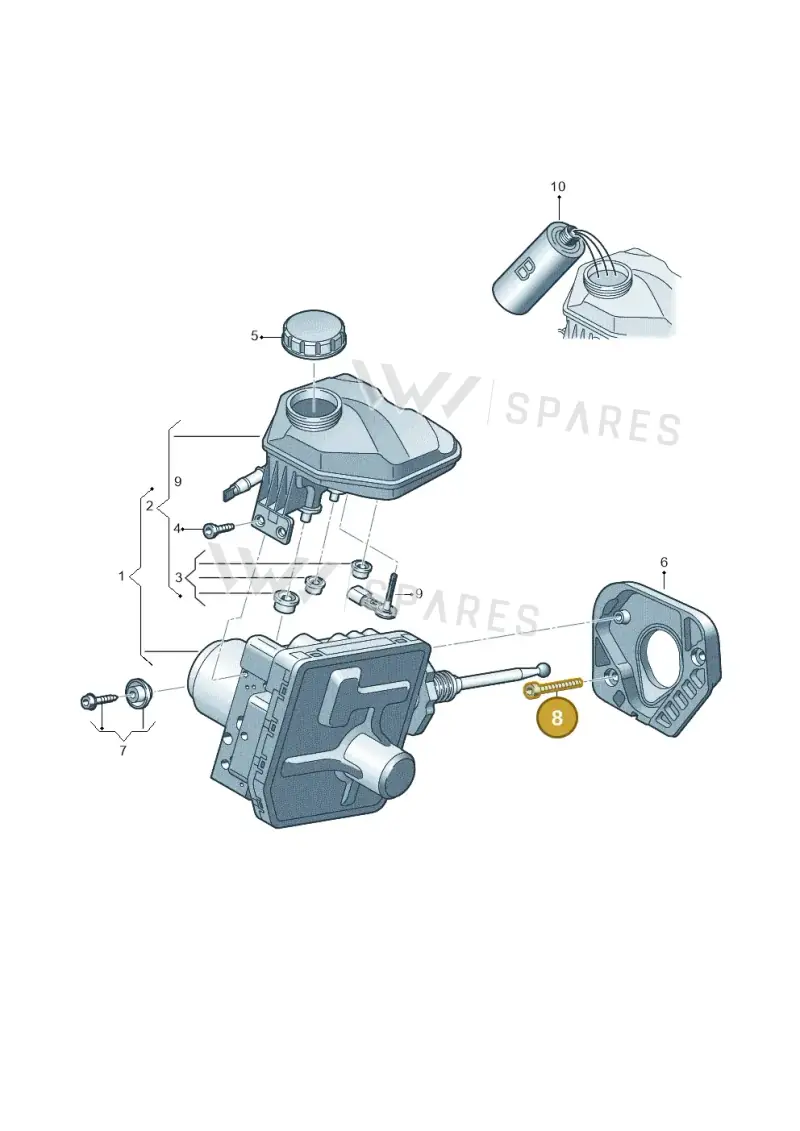 N10724701 — Audi Q8 e-tron (2018-2020) diagram 586612020, position 8