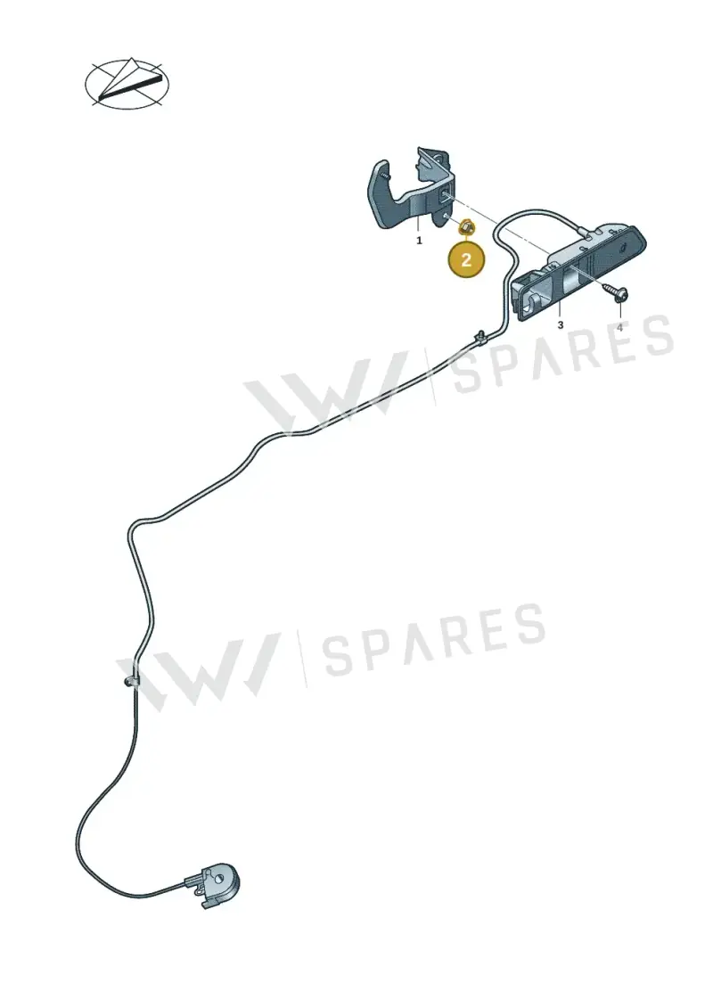 N10737001 — Audi Q6 e-tron (2023-) diagram 8wk885500, position 2