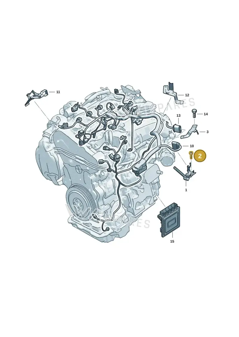 N10748001 — Audi A5 Limo 2.0 (2024-) diagram 8wh971450, position 2