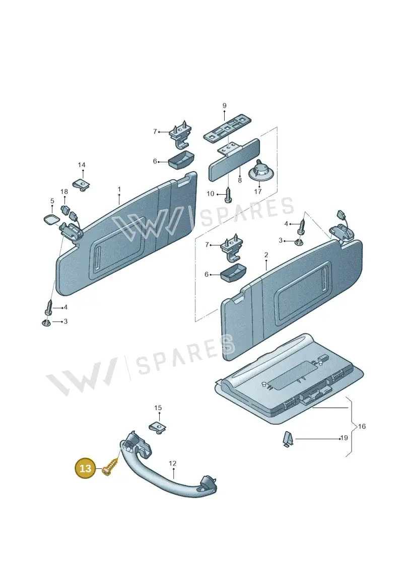 N10749901 — Audi A8L qu. 3.0 TDI (2009-2014) diagram 412857500, position 13