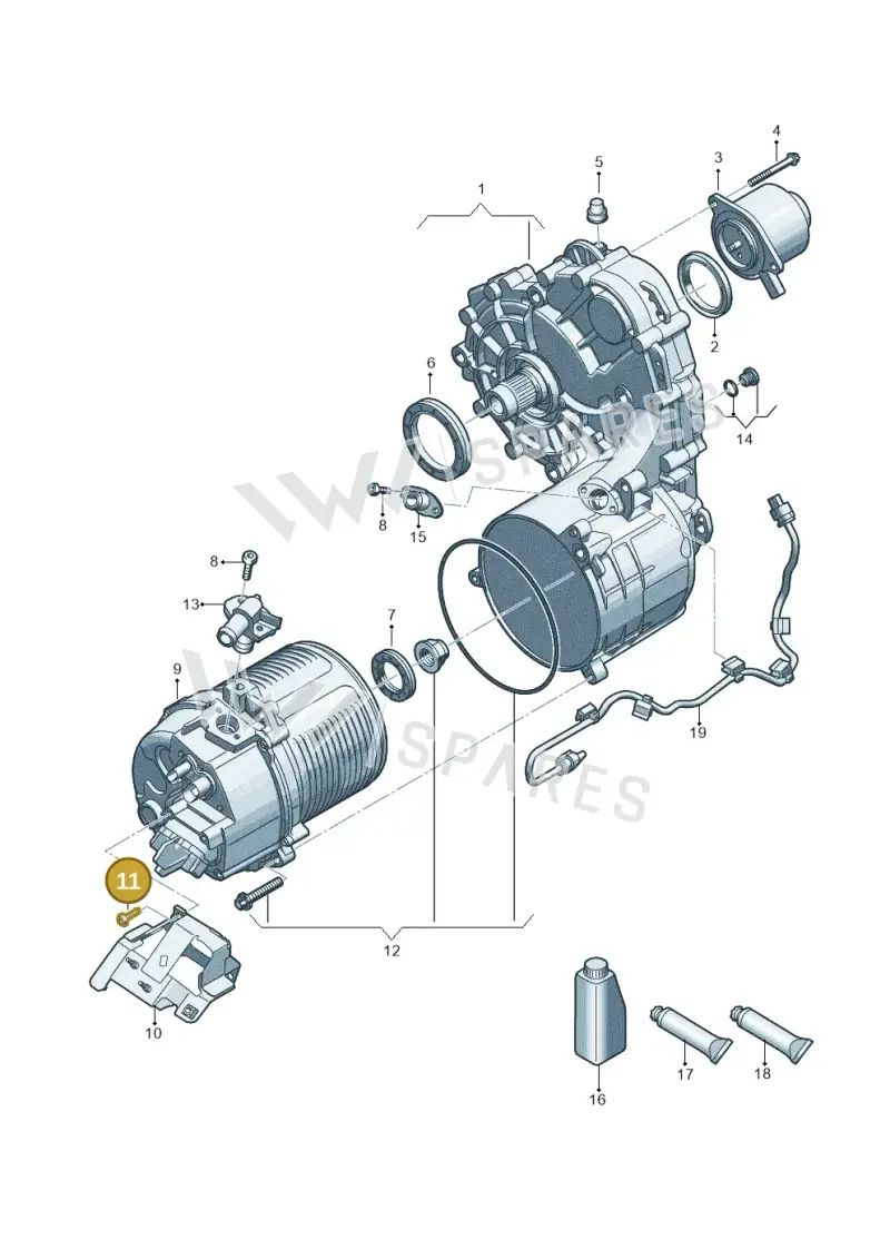 N10749901 — Audi A5 Limo 2.0 (2024-) diagram 8wk901000, position 11