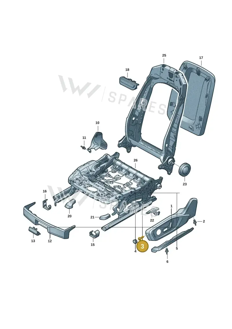 N10753801 — Audi Q6 e-tron (2023-) diagram 8wy881400, position 3