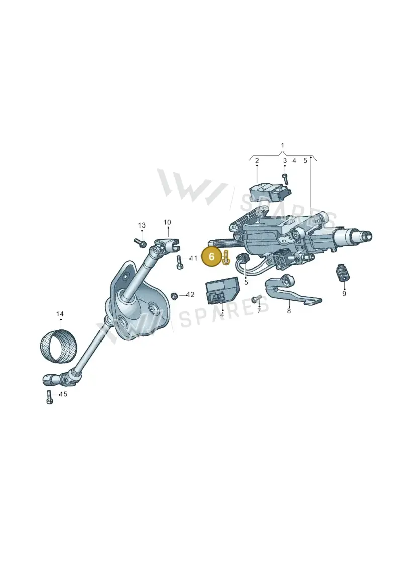 N10765801 — Audi A5 Limo 2.0 (2024-) diagram 439419050, position 6