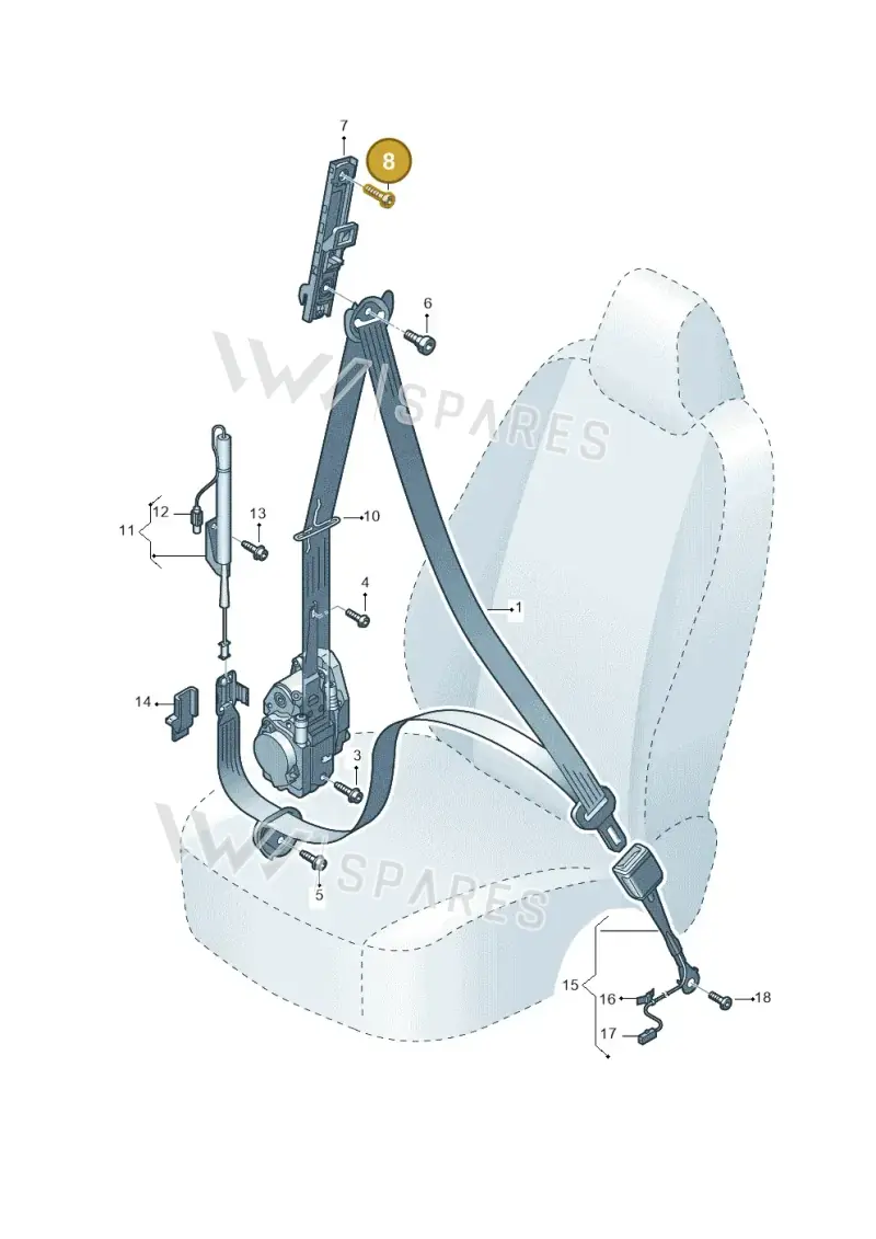 N10784201 — Audi RS Q8 Quattro (2019-) diagram 429857060, position 8