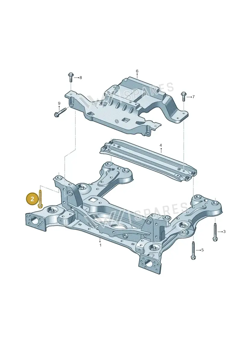 N10785401 — Audi Q4 Sportback (2021-2022) diagram 10a199000, position 2