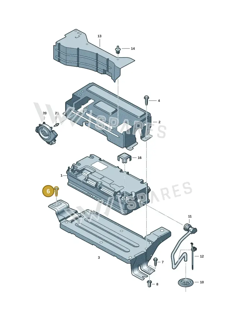 N10794401 — Audi RS Q8 Quattro (2019-) diagram 429915005, position 6