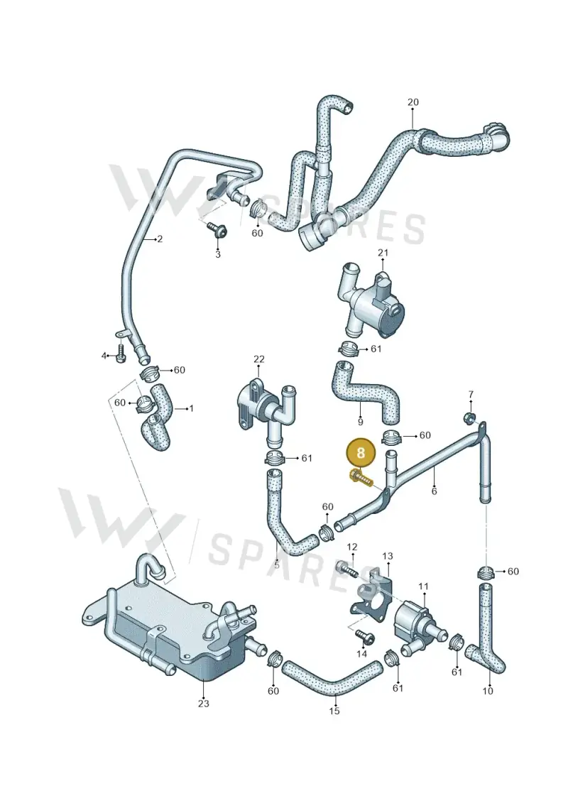 N10815401 — Audi Q8 Quattro 3,0 (2018-) diagram 859121220, position 8
