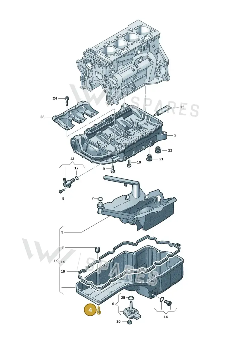 N10839701 — Audi Q8 Quattro 3,0 (2018-) diagram 848103131, position 4