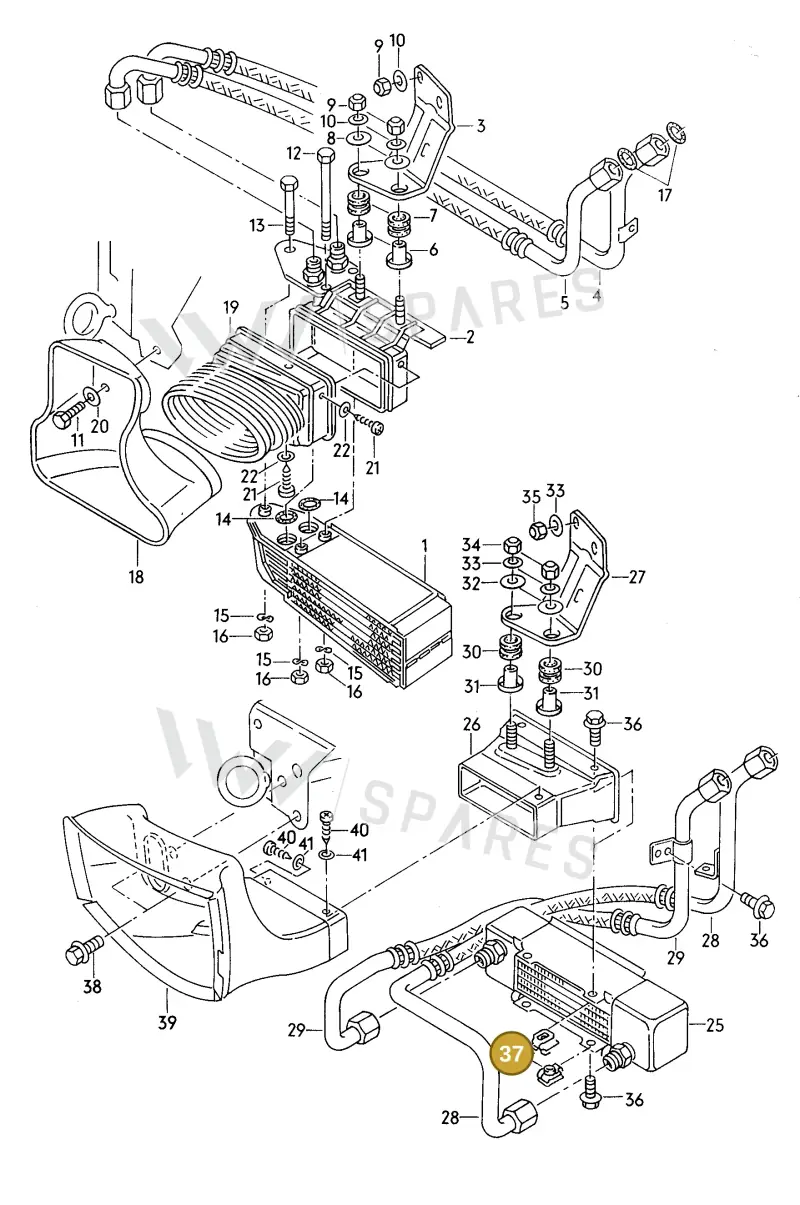 N90168602 — Audi 90 qu. (1992-1994) diagram 141117200, position 37