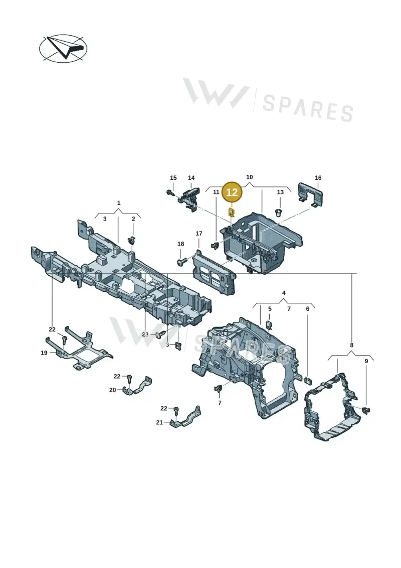 N90356203 — Audi RS e-tron GT (2020-2020) diagram 4j1863500, position 12