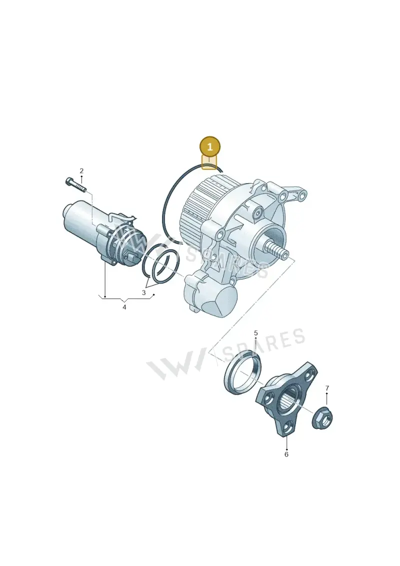 N90443301 — Audi A3 Sportback (2019-2021) diagram 596525015, position 1
