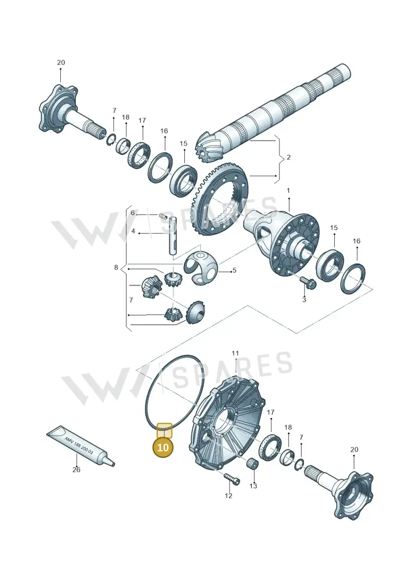 N90514401 — Audi A6 2.7 TDI (2008-2011) diagram 448409200, position 10