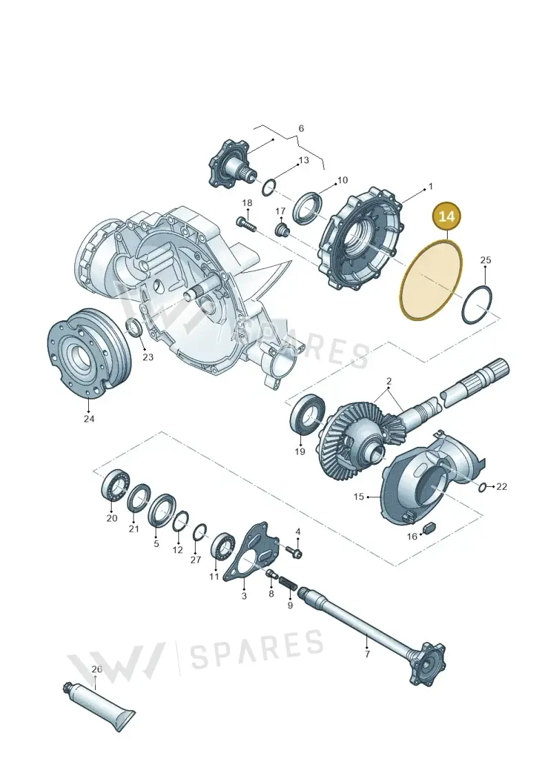 N90514401 — Audi A5 Cabrio 2.0 (2008-2012) diagram 620409550, position 14