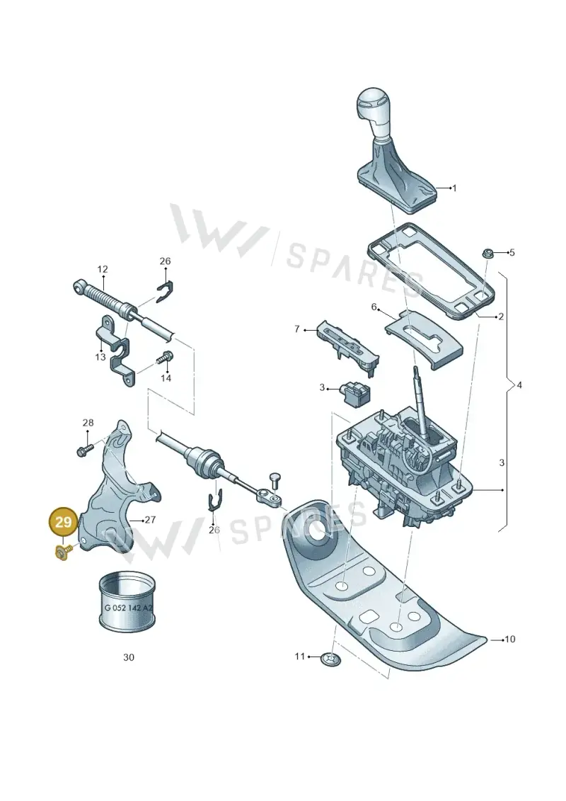 N90520202 — Audi RS6 Avant (2013-2018) diagram 758713100, position 29