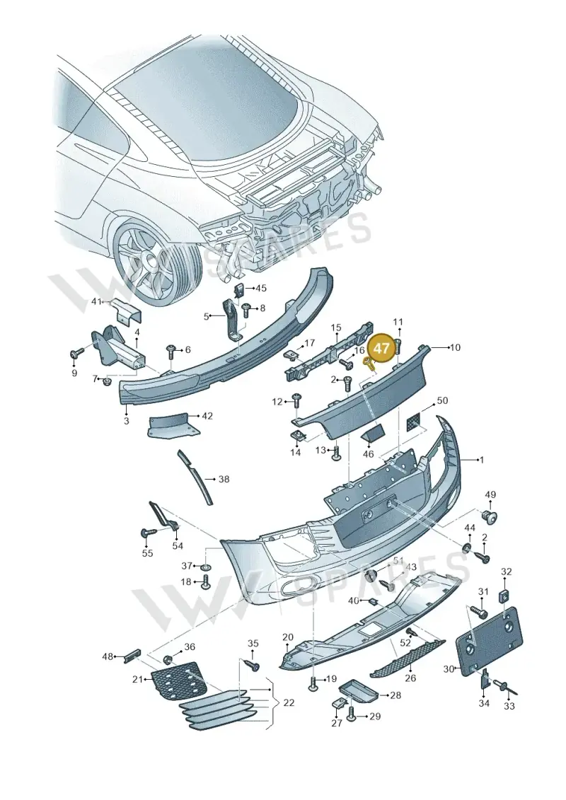 N90562401 — Audi R8                08> (2007-) diagram 618807500, position 47
