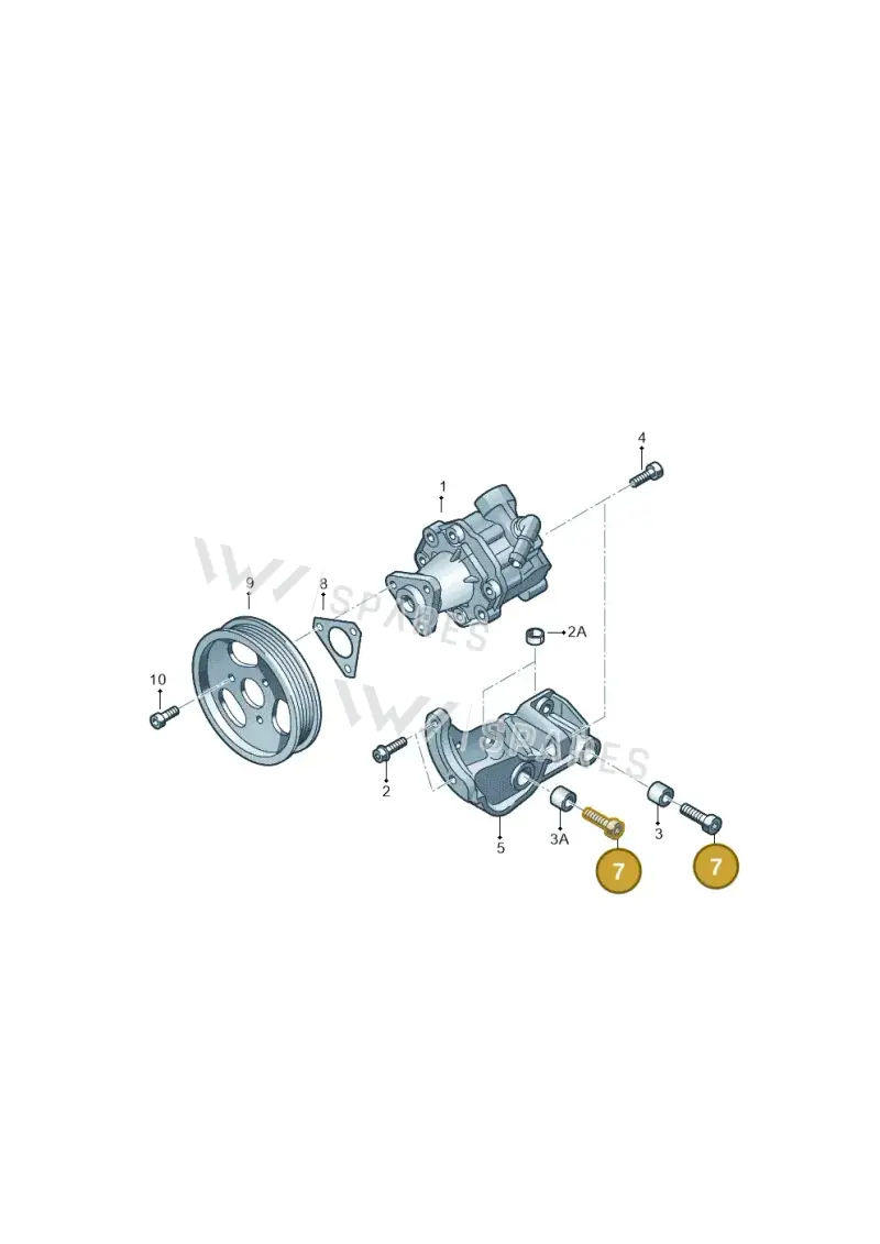 N90635404 — Audi A8L qu. 3.0 TDI (2013-2018) diagram 771145750, position 7