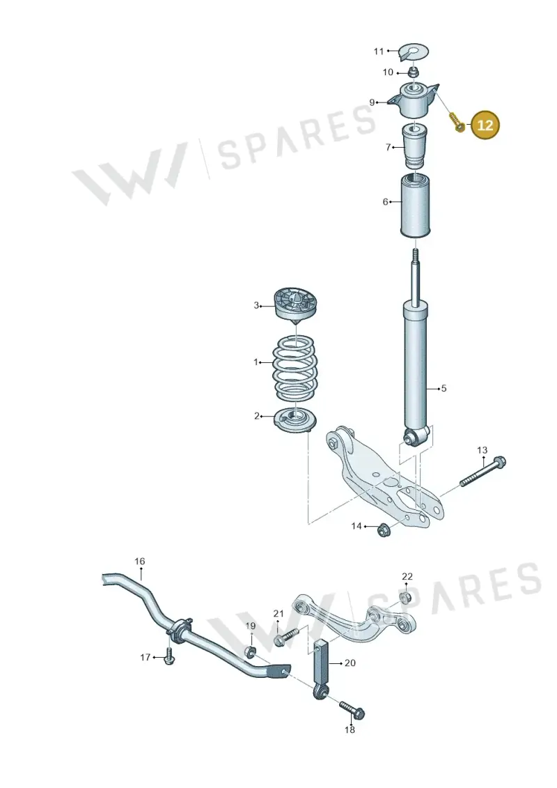 N90648402 — Audi Q6 e-tron (2023-) diagram 859511000, position 12
