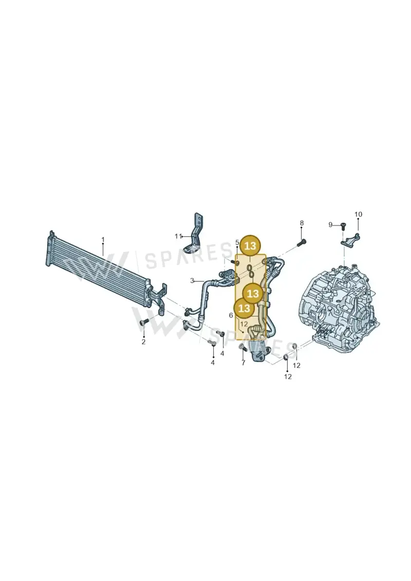 N90666003 — Audi Q3 quattro (2018-2019) diagram 833317050, position 13