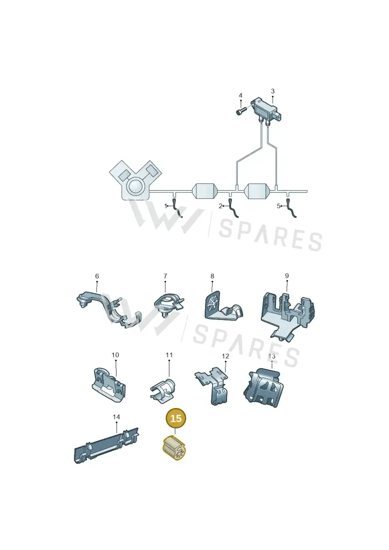 N90696901 — Audi A1 sportback 1.0 (2018-) diagram 803906003, position 15
