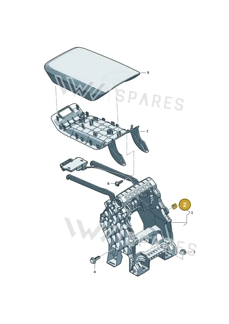 N90698803 — Audi A5 Limo 2.0 (2024-) diagram 8wk863600, position 2