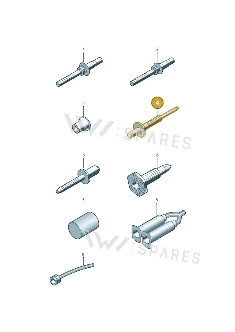 N90716103 — Audi TTRS Coupe (2016-2023) diagram 850800800, position 4