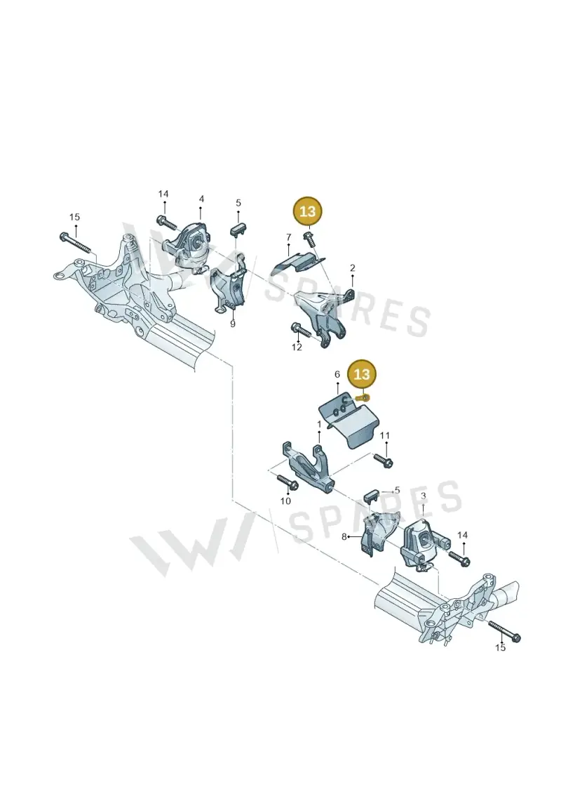 N90724602 — Audi Q5 qu. 2.0 TDI (2012-2017) diagram 736199030, position 13