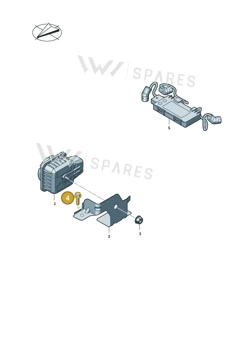 N90724602 — Audi A5 Limo 2.0 (2024-) diagram f5s951400, position 4