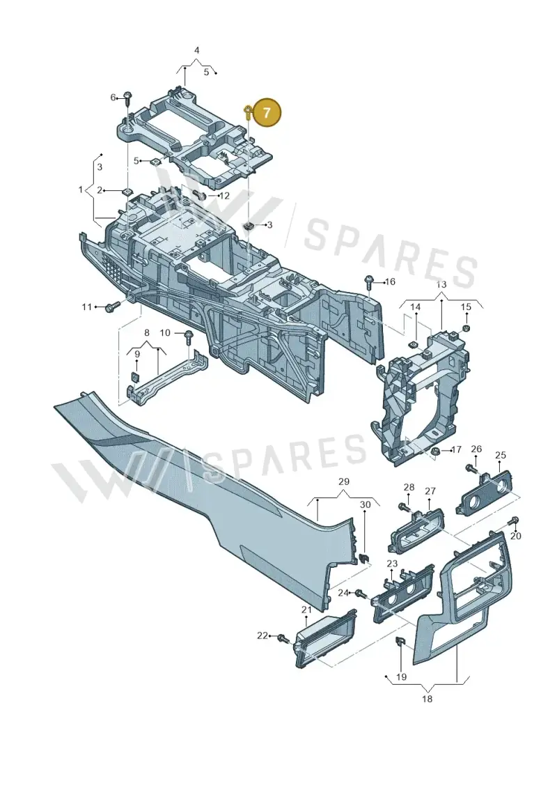 N90729003 — Audi RS Q8 Quattro (2019-) diagram 429863050, position 7