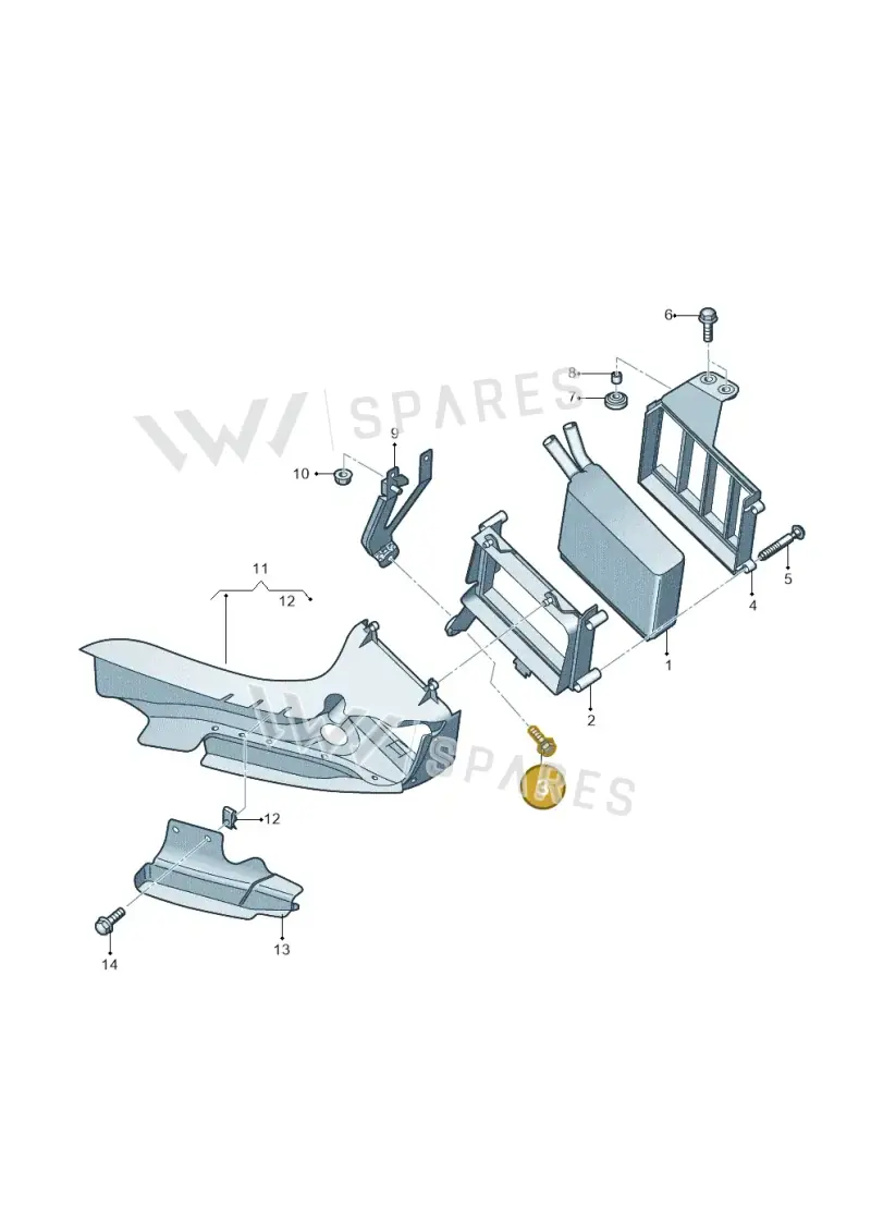 N90750601 — Audi TT Coupe/Roadster (2002-2006) diagram 278121720, position 3