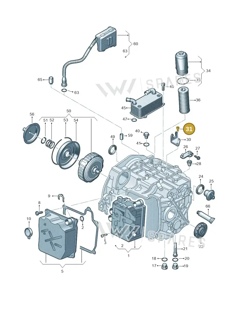 N90785203 — Audi Q3 quattro (2018-2019) diagram 793321780, position 31